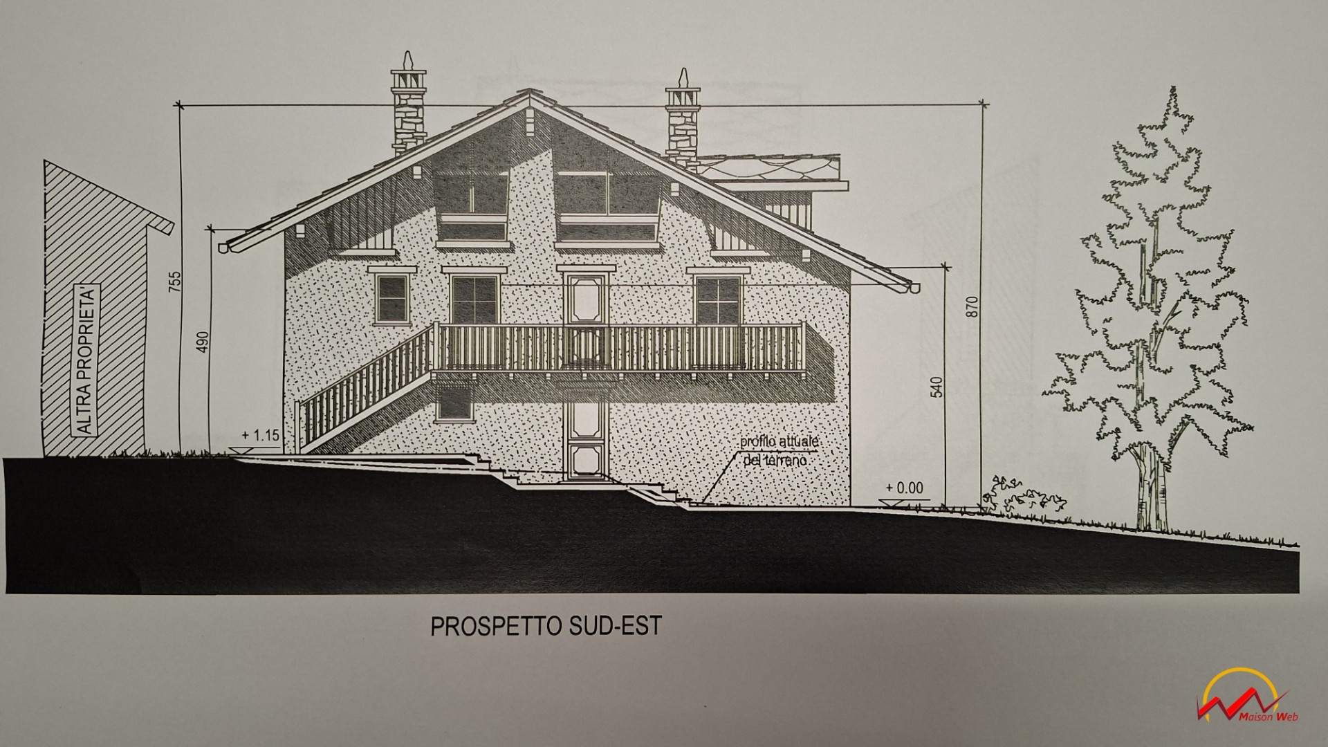 Immagine per Rustico a Les Combes di Introd con progetto approvato